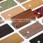 2 in 1 wood sticker phone case metal bumper cover for iphone 6 6s 4.7