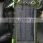 OEM solar power bank charger with led light 8000mAh