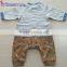 2015 wholesale baby boy's underwear set cotton boys winter wear kids wear