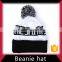 Acrylic knitted hat and cap in factory price