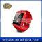 Cheap price bluetooth watch wrist mobile with Pedometer Answer Incoming Call