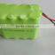 nicd battery pack 10.8v AA 800mah rechatgeable pack battery