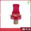 Hot sale personalized plastic lighted wine bottle stoppers