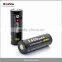 Soshine Li-ion 18500 Protected Battery 1400mAh 3.7V lithium ion battery 18500 rechargeable battery