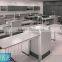 stainless steel work table drawers lab furniture