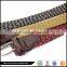 china multi-color fabric braided double face elastic braided belt