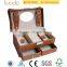 custom large make up pu leahter cosmetic box