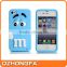 2016 crazy selling cartoon 3D silicone mobile phone case for iphone