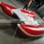 3.8m red high speed rowing boat CE inflatable boat for water leisure