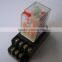 kontron 4 contact 5A with led lamp and push button general purpose relay