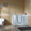 2016 Indoor Small Jetted Healthful Whirlpool Type Walk in Tub With Hot Tub Control Panel