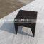 WPC ALUMINIUM GARDEN RATTAN 3PCS CHAIR SET