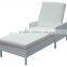 european style rattan leisure pool lounger