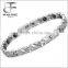 2016 New Design Stainless Steel Bio Magnetic Therapy Health Energy Bracelet