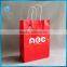Lovely red paper bag for kids apparel and gifts