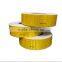 2in. x 150'ft. Prismatic Pattern Roll Conspicuity Yellow Reflective Safety Tape