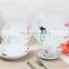 Fine ab grade porcelain white luxury porcelain dinner set