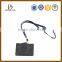 New arrival Black PU Leather employee id card