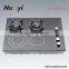 Built in tempered glass 5 burner gas cooktop