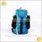 Blue black yellow rope travel bag OEM service large compartment oxfod backpack for children