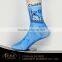 China custom sock manufacturer blue cartoon printed teen socks