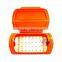 collapsible silicone lunch box/microwave food container