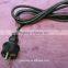 Approval VDE etc Europe 3 pins ground power plug with cables