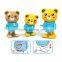 12pcs promotion toys set custom wind up plastic toys