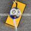 New Arrival Mink Fur Monster Owl Bugs Pom Pom Doll Ball Key Ring/ Keychain /Bag Charm/ car pendant