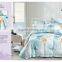 100% Tencel Flower printed bedding sets Queen Size 6PCS Jacquard