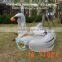 New attractive product adult pool toys inflatable swan float for fun