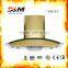 wall mounted tempered glass chimney hood hot sale in pakistan