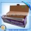Household aluminium foil with color /corrugated box