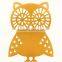 2015 Spring Women Casual Cute White Owl Animal Print Beading Hoodies Pullover Plus Size M-XL