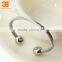 stainless steel adjustable sex bangle & bracelet men