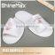 cotton nonskid white slipper for hotel