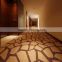 Luxurious hotel corridor carpet machine woven nylon with wool carpet