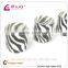 colour graph plastic core nylon hair curlers