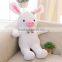 2016 Made In China white plush Kids Pig Rabbit Toys