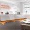 Reception Desk Specific Use and Solid Wood Style salon reception desk