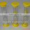 sand timers, 3 minutes plastic hourglass