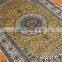 3x5ft Tree of Life Silk Rug Yellow Color Nain Rug Small Size
