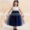 2016 Newest Hot Birthday Dress For Baby Girl Waist Flower Birthday Dress For Baby Girl
