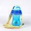 new and hot kid children pp 300ml straw school drinking bottle with adjustable rope