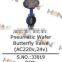 Pneumatic actuator wafer butterfly valve D671x 10/16 concrete batch plant accessories