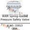 WAM spring loaded pressure safety valve concrete batch plant accessories