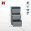 High quality metal vertical drawer cabinet 3 drawers colorful filing cabinet