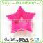 2016 newest kids baking in star shape silicone cupcake mould