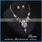 Latest designs elegant shinny crystal beaded pearl earrings new arrival 2015 necklace jewelry