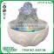 fengshui gifts lighted glass tabletop water fountain